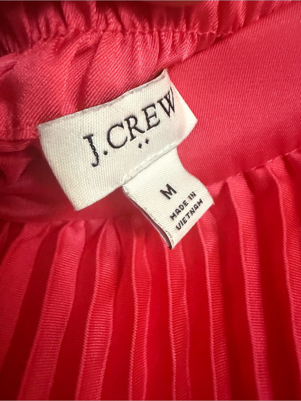 J. Crew Mid-Length Women's Skirt - Bright Pink - Picture 2 of 2